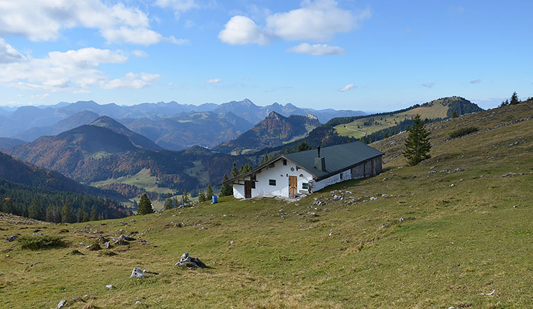 Zinnenberg (1565 m), Brandelberg (1516 m)