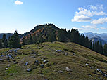 Blick zurück zum Brandelberg