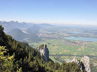 Füssen und der Forggensee