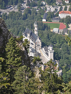 Blick auf Neuschwanstein