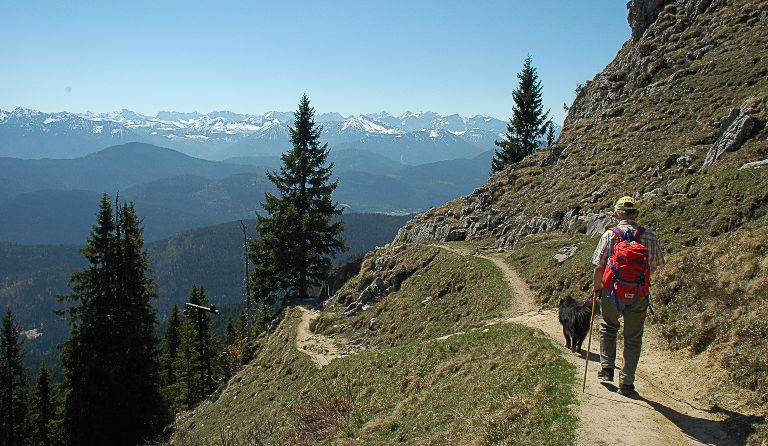 Brauneck (1555 m) über Garland