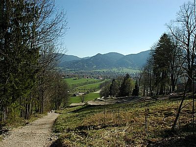 Offroadstrecken neben dem Weg