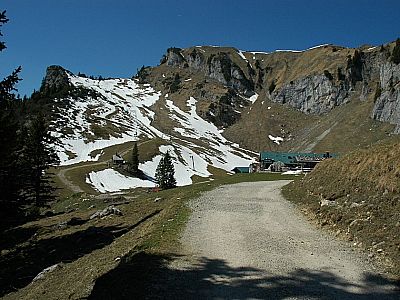 Kurz vor der Stiealm