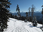 Blick zurück zum Guffert