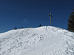 Das Gipfelkreuz des Brauneck