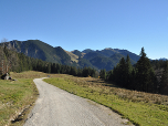 Der Taubenstein und die Rotwand im Osten