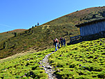 ...erreichen wir den Breiteggalm-Hochleger