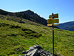 An der Alm biegen wir links ab