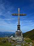 Gipfelkreuz der Breiteggspitze