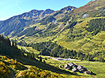 Blick über die Schönangeralm zum Großen Beil