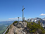 Gipfelkreuz am Breitenberg