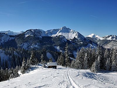 ... von der man eine herrliche Sicht auf den Einstein hat.