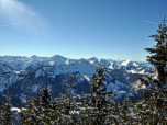 Die Aussicht im Südwesten zum Einstein