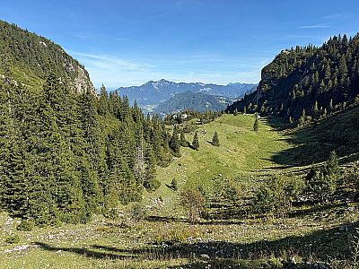 Blick zum Hochgern