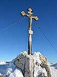 Das Gipfelkreuz am Breitenstein