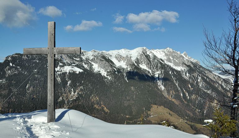 Gamskogel (1449 m), Brentenjoch (1205 m)