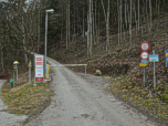 Hier endet auch die Rodelbahn