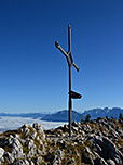 Das Gipfelkreuz am Brünnstein