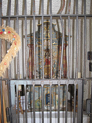 Das Innenleben der kleinen Kapelle