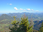 ...über das Inntal zu den Chiemgauer Alpen...