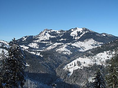 Blick zum Wendelstein