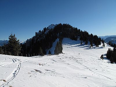 Rückblick über die Aufstiegsspur