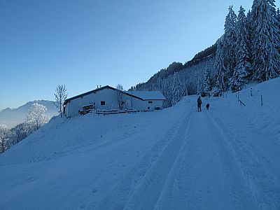 Wir passieren die Schoißeralm