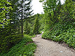 Der Weg leitet uns in westlicher Richtung...