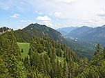 Blick zum Hennenkopf
