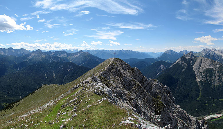 Brunnsteinspitze (2179 m), Rotwandlspitze (2191 m)