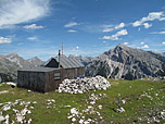 Die unbewirtschaftete Tiroler Hütte