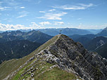 Der Gipfel der Brunnsteinspitze