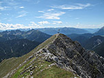 Der Gipfel der Brunnsteinspitze