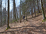 ...und wandern in Kehren weiter aufwärts