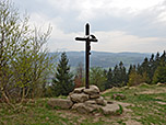 ...und das kleine Kreuz am Buchberg