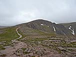 Unser nächstes Ziel ist der Stob Coire an t-Sneachda