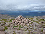 Am Gipfel des Stob Coire an t-Sneachda
