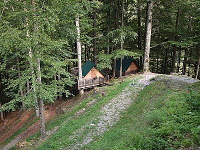 In den kleinen Hüttchen lässt es sich bestimmt gut kuscheln