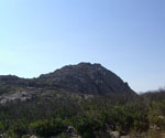 Blick vom Sattel zum Conca