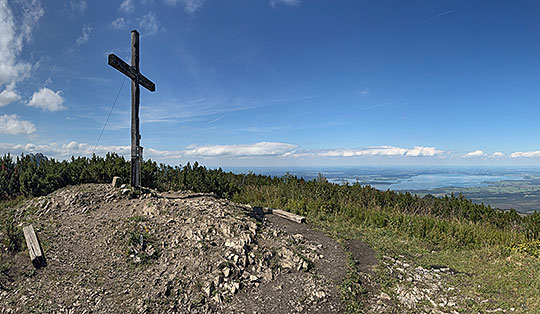 Hochplatte (1586 m) von...