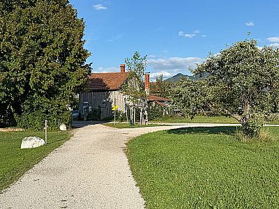 Schließlich erreichen wir Grassau...
