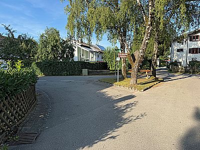 ...und folgen der Beschilderung Richtung Ortsmitte