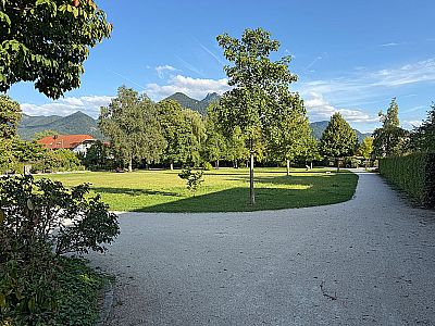 Wir unternehmen einen Abstecher zum Kurpark