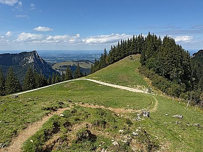 Blick zurück zum Haberspitz