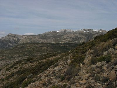 Kurz unterhalb des Gipfels: Blick nach Norden