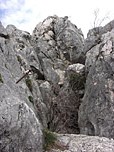 Ungesicherte Kletterstelle