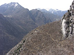 ...und Blick zum Bivacco Arcioni