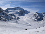 Die Zufallspitze mit dem Fürkeleferner und dem Zufallferner