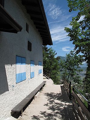 ...zur Capanna Santa Barbara