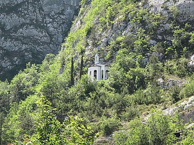 Blick zur Chiesa Santa Barbara